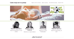 Desktop Screenshot of cadaovejaconsupareja.es